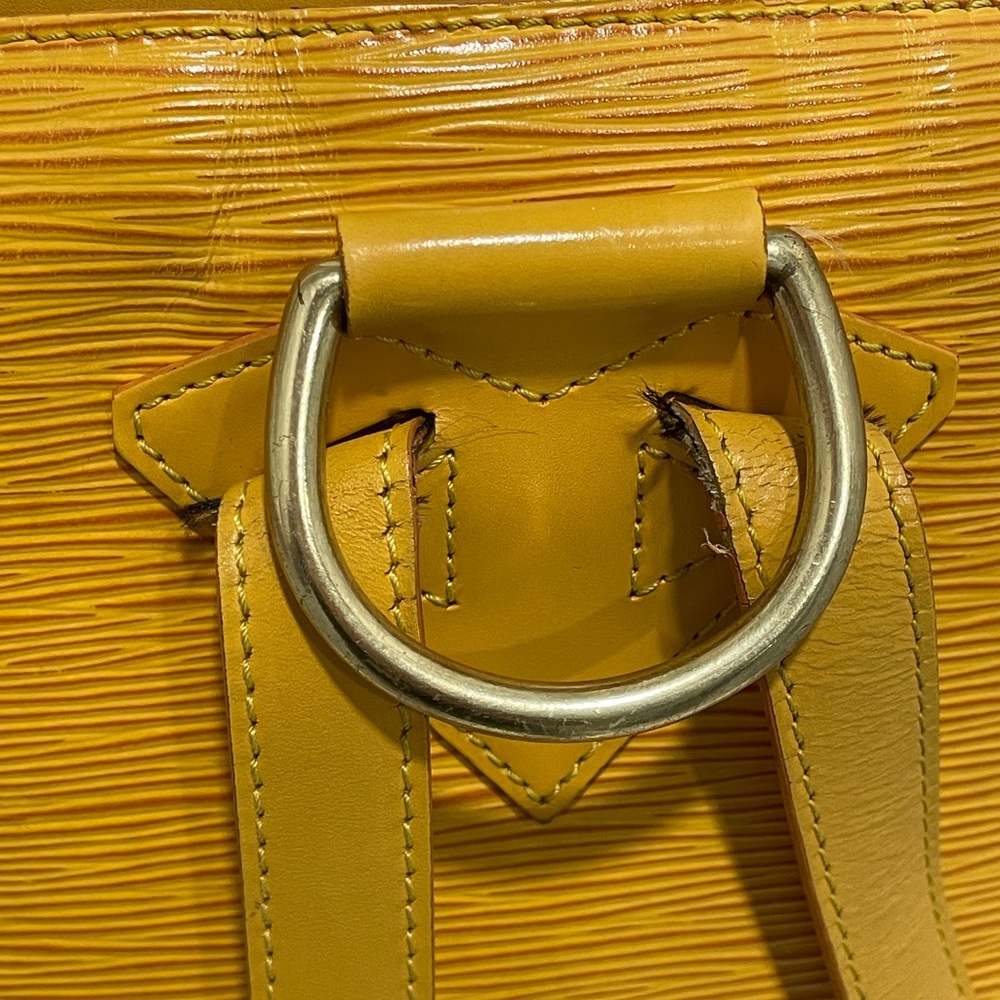(MT75) Authenticated Vintage Louis Vuitton Epi Gobelin Backpack - Picture 8 of 17